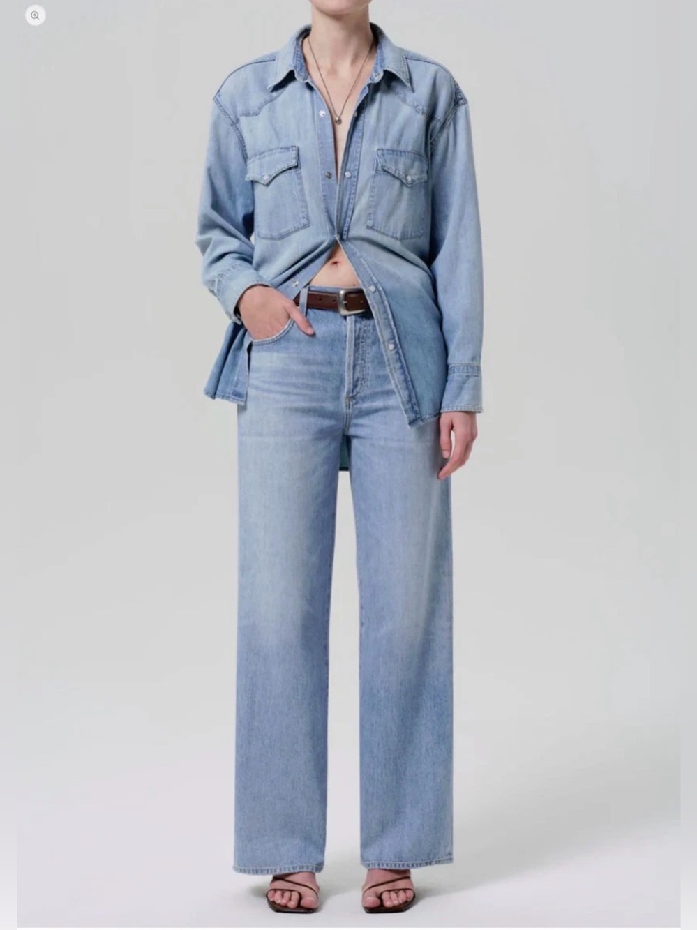 Citizens of Humanity Annina Straight Leg Relaxed Fit Jeans In Tularosa Size: 29